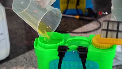 - Karantinanın sona ereceği Wuhan'da havaalanı dezenfekte ediliyor