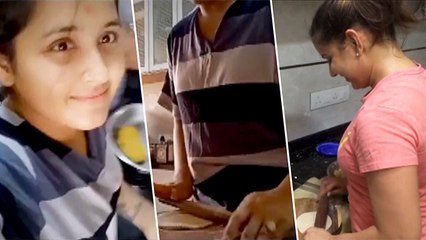 भोजपुरी अदाकाराओं ने पूरा किया रोटी बनाओ चैलेंज | Madhu Sharma | Kajal Raghwani