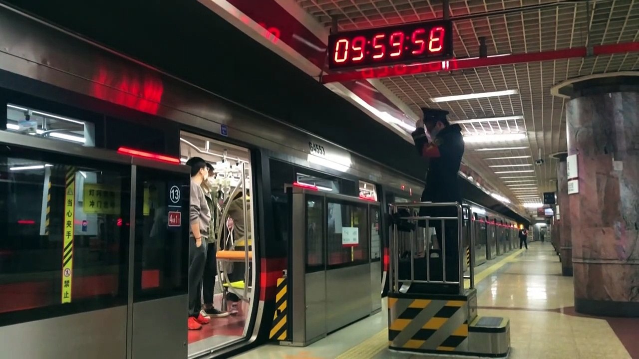 China gedenkt der Corona-Opfer