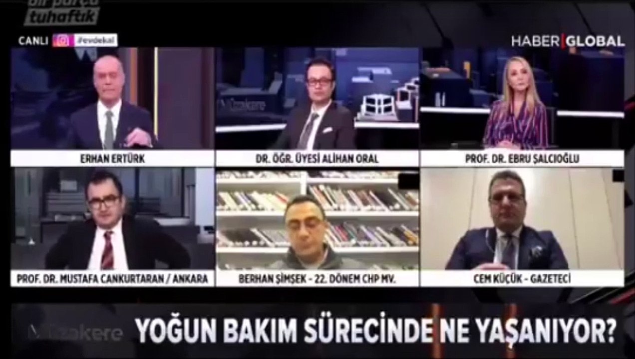 Berhan Şimşek canlı yayında olduğunu unuttu, sigara yaktı!