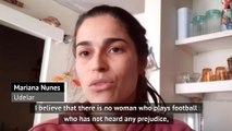 Prejudice in women's football getting better - Brazil's Nunes