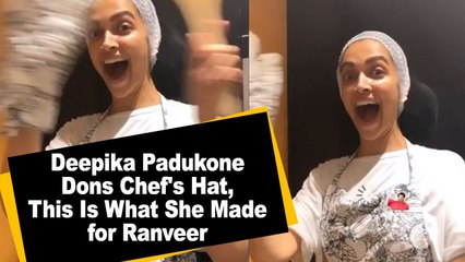 Deepika Padukone Dons Chef's Hat, This Is What She Made for Ranveer