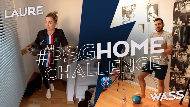 PSG home challenge : Laure Boulleau & Wass Freestyle