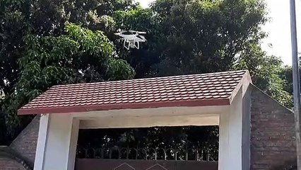 शामली: निजामुद्दीन के मुखिया मौलाना शाद के घर की ड्रोन कैमरे निगरानी