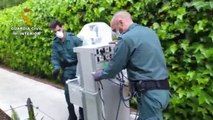 La Guardia Civil colabora en el traslado de 5 respiradores