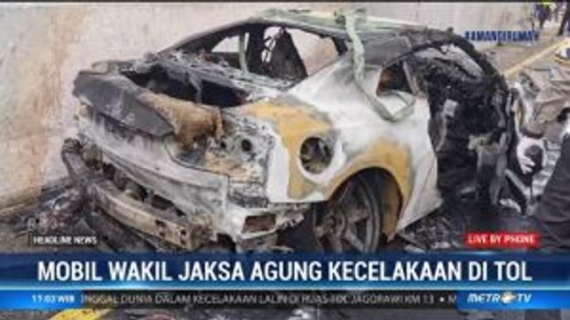 Kronologi Kecelakaan Mobil yang Tewaskan Wakil Jaksa Agung Arminsyah