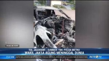 Wakil Jaksa Agung Arminsyah Tewas dalam Kecelakaan di Tol Jagorawi