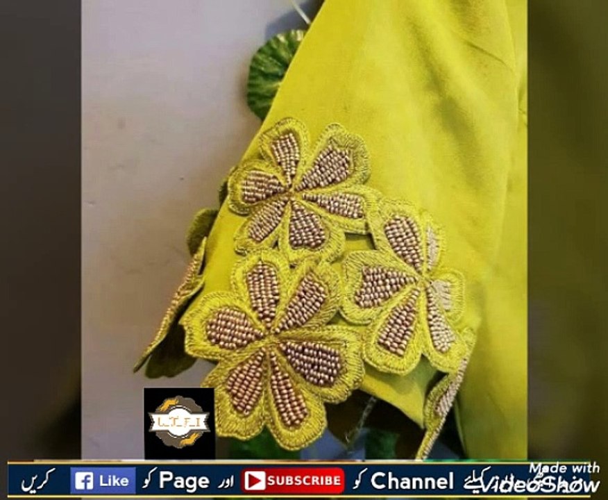 Stylish and Top trending party wear dresses sleeves designs for girls/season 9♥♥New(20-2021)