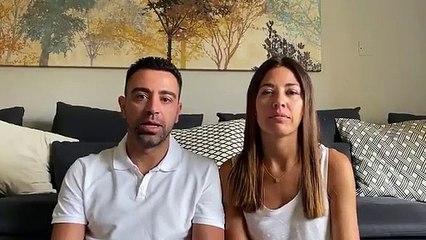 Xavi Hernandez y Núria Cunillera hacen una donación la Clinic por el Covid-19