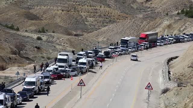 Araç giriş ve çıkışları durduruldu (2)