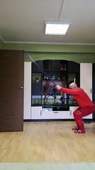 Treinar em casa tem os seus perigos, cuidado como o fazes