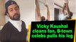 Vicky Kaushal cleans fan, B-town celebs pulls his leg