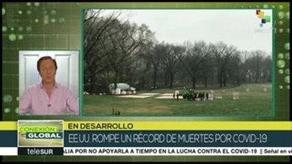 EEUU supera el récord diario de muertes por COVID-19