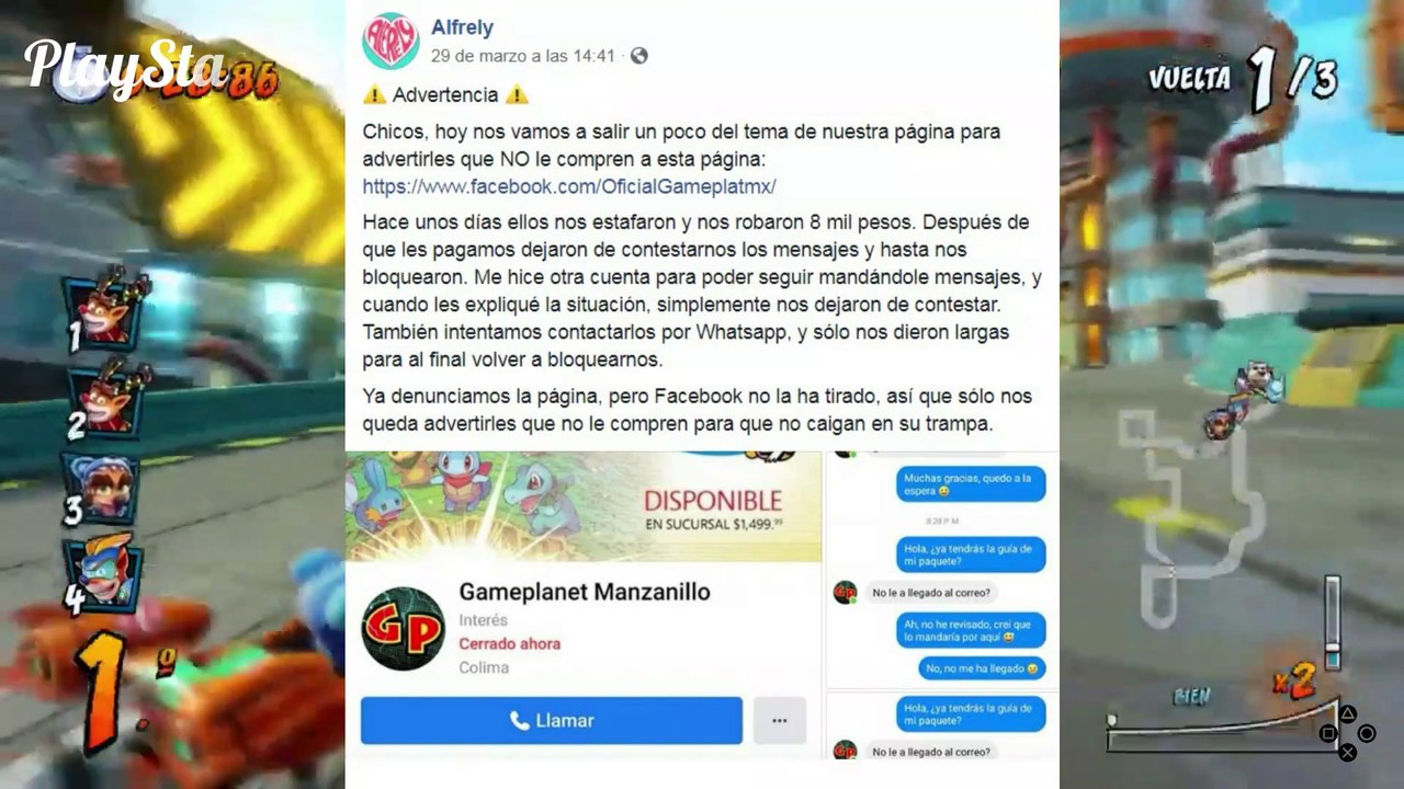 TENGAN CUIDADO AL COMPRAR ONLINE