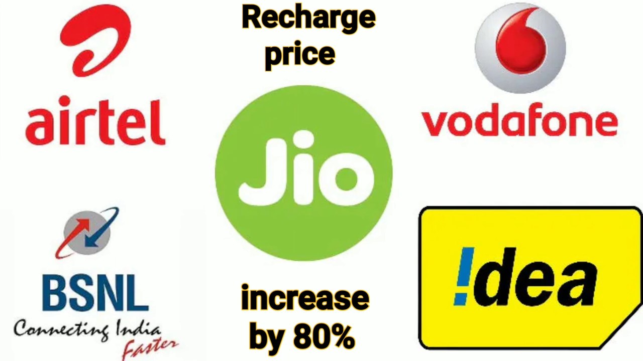 All Company Recharge Price Increases | Data price increase | Jio | Airtel | Vodafone-Idea | Lockdown