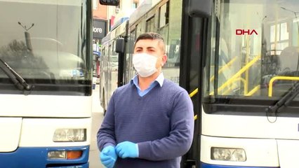 Ankara'da toplu taşımada maske uygulaması başladı