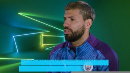 Aguero Q&A as Man City star reveals childhood heroes
