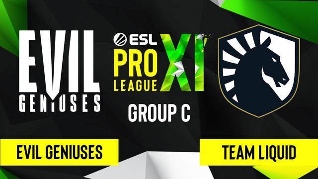 CSGO - Evil Geniuses vs. Team Liquid [Dust2] Map 1 - ESL Pro League Season 11 - Group C