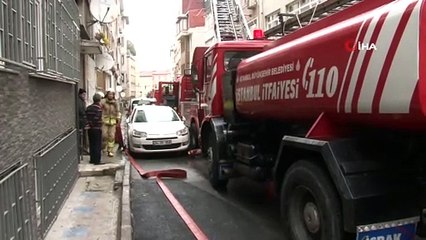 Fatih’te yalnız yaşayan yaşlı kadın yangında can verdi