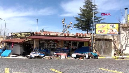 NEVŞEHİR Kapadokya'da 'koronavirüs' sessizliği