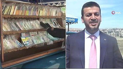 Eşekli Kütüphaneyi Örnek Aldılar, Gezici Kütüphane Oluşturdular