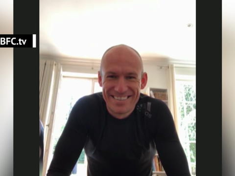 Coronavirus - Les joueurs du Bayern s'entraînent chez eux... Robben aussi !