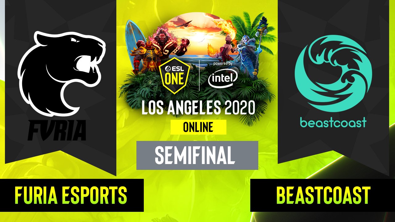Dota2 -  Beastcoast vs. FURIA Esports - Game 3 - SA Semifinal  - ESL One Los Angeles