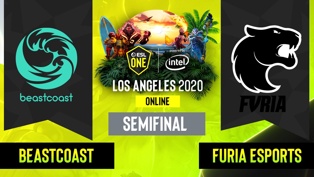 Dota2 -  Beastcoast vs. FURIA Esports - Game 2 - SA Semifinal  - ESL One Los Angeles