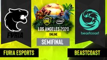 Dota2 -  Beastcoast vs. FURIA Esports - Game 1 - SA Semifinal  - ESL One Los Angeles