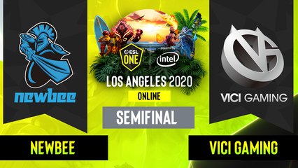 Dota2 -  Newbee vs. Vici Gaming - Game 2 - CN Semifinal  - ESL One Los Angeles