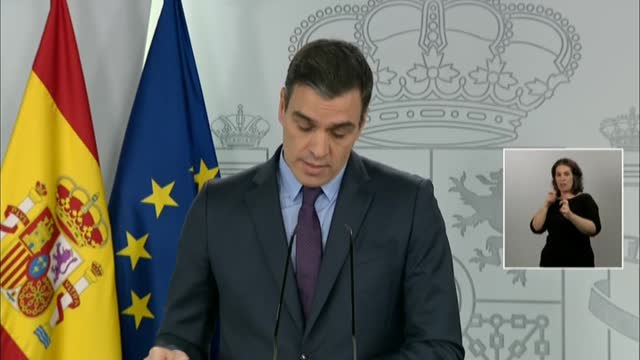 Sánchez solicitará al Congreso una nueva ampliación del estado de alarma hasta el 26 de abril