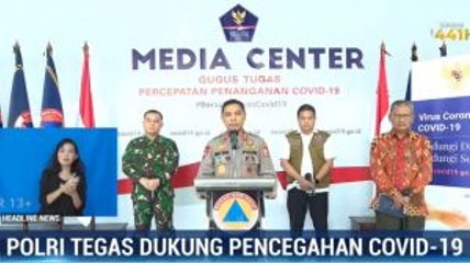 Polri Tegas Bubarkan Kerumunan saat Pandemi Covid-19