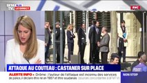 Attaque au couteau: le ministre de l'Intérieur Christophe Castaner est arrivé à Romans-sur-Isère