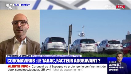 Pour Frédéric Le Guillou, "le tabac serait un facteur aggravant"