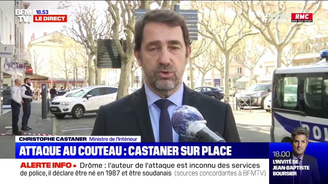 Attaque au couteau: Le parquet national antiterroriste évalue l'ensemble des faits (Castaner)