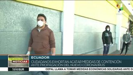 Medios de Ecuador alertan de colapso del sistema sanitario por COVID19