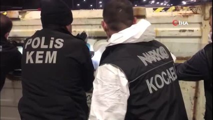 Mersin Limanı'ndaki bir gemide 47 kilo 800 gram kokain ele geçirildi
