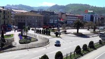 Seyahat yasağı sonrası Giresun'un, Ordu ve Trabzon yönünden karayolu ile irtibatı kesildi