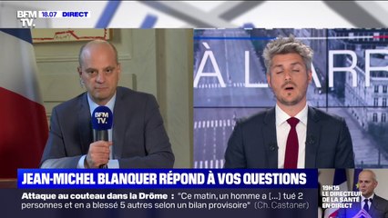 Bac 2020: "Tout élève qui a entre 8 et 10 au contrôle continu pourra passer l'oral de rattrapage" (Blanquer)
