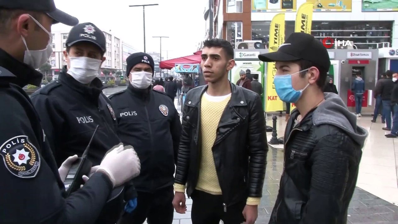 Esenyurt’ta 20 Yaş Altı Gençlere Polis Uygulaması