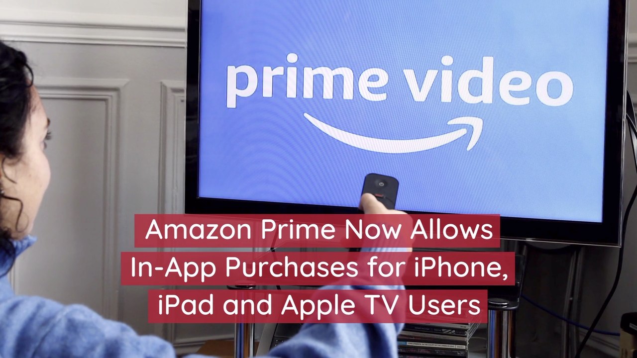 An Amazon Prime Now App Update