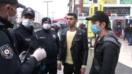 Esenyurt’ta 20 yaş altı gençlere polis uygulaması