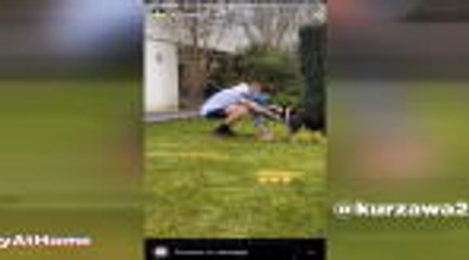 Coronavirus - Kurzawa profite du jardin, Sarabia haltérophile : comment les joueurs du PSG vivent leur confinement...