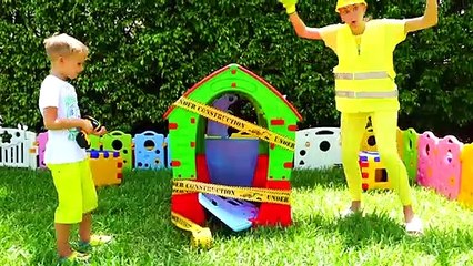 kids playing very funny niki and vlad