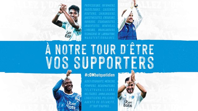 À notre tour d’être supporters (drone Orange Vélodrome)