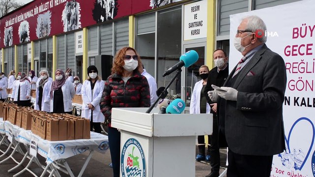 Kdz. Ereğli Belediyesi 45 bin haneye sağlık seti dağıtıyor