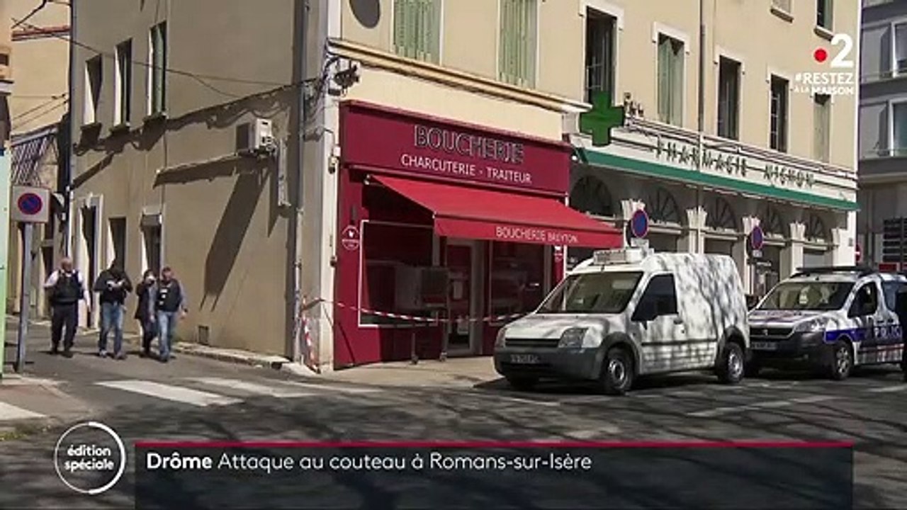 Drôme : attaque au couteau meurtrière à Romans-sur-Isère