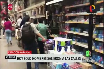 Covid-19: algunas mujeres no acataron orden de no circular por las calles