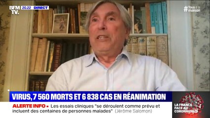 Descargar video: Coronavirus: le Pr Patrice Debré confirme que les derniers chiffres en France sont encourageants