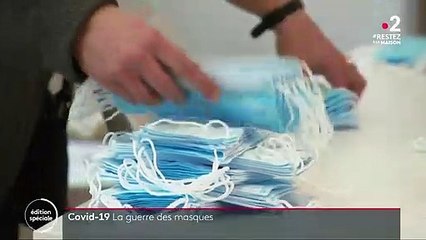 Coronavirus : une véritable bataille commerciale entre les pays pour acquérir des masques